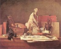 Chardin, Jean Baptiste Simeon - The Attributes of the Arts and their Rewards